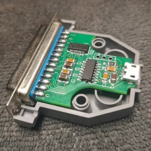 LPT Printer Data to Micro USB Serial